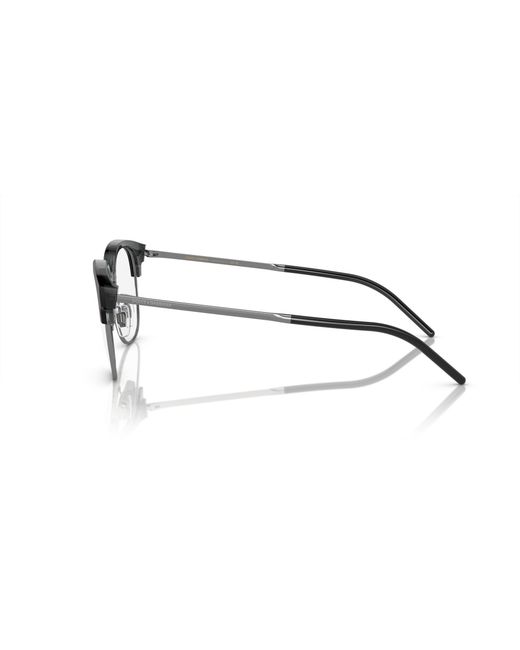 Dolce & Gabbana Black Dg5108 501 Optical Frames Injected Transparent Pantos Normal for men