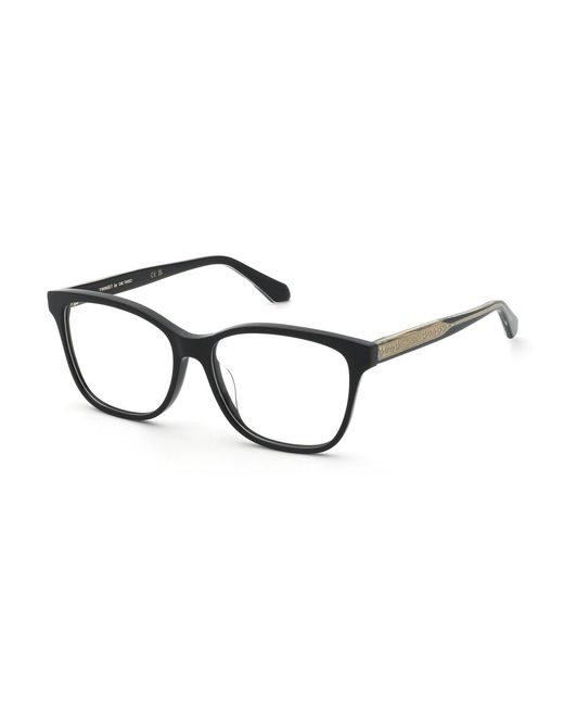 Twinset Black Vtw095 700 Optical Frames Acetate Squared