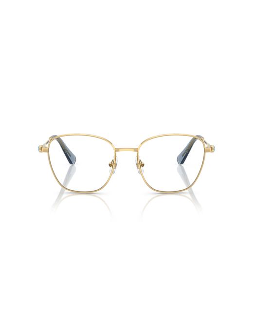 Swarovski Black Sk1019 4021 Optical Frames Metal Squared Normal