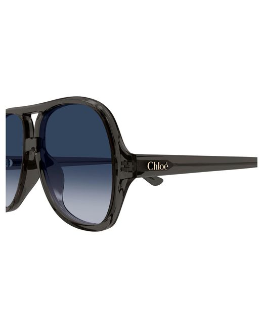 Chloé Black Ch0289S 001 Sunglasses Acetate Pilot