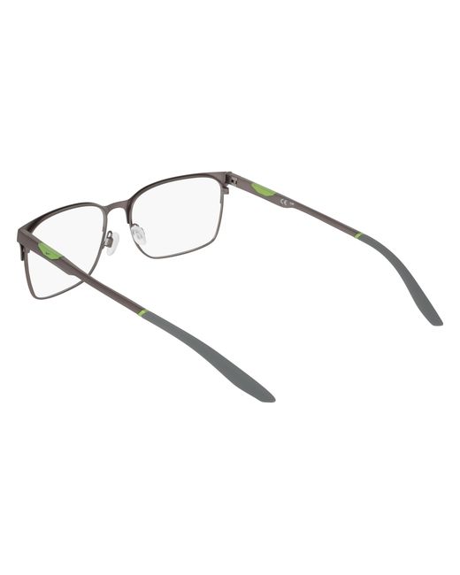 Nike Black 8142 070 Optical Frames Metal Squared Normal for men