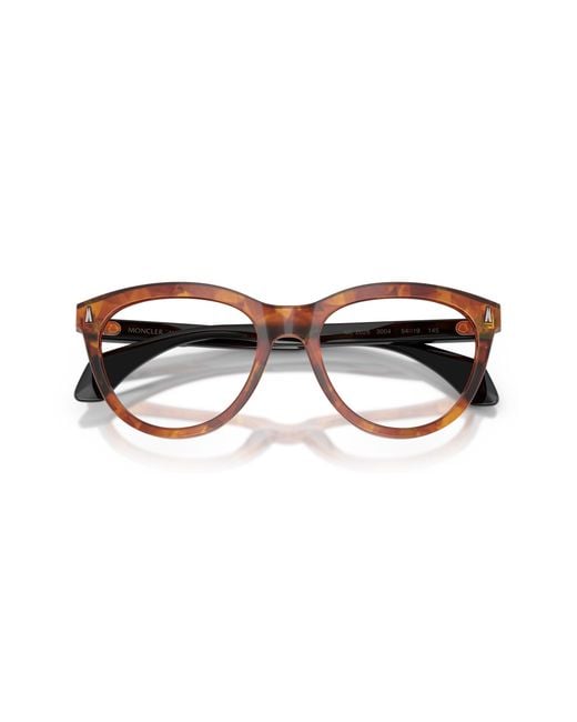 Moncler Black Me2026 3004 Optical Frames Acetate Transparent Round Normal