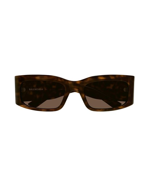 Balenciaga Black Bb0328S 002 Sunglasses Acetate Squared