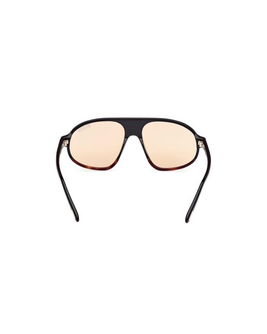 Tom Ford Black Ft1178 Erol 56E Sunglasses Acetate Pilot Photochromatic for men