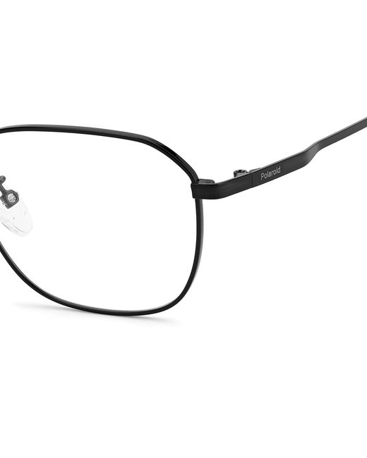 Polaroid Black Pld D454/G 807 Optical Frames Metal Squared for men