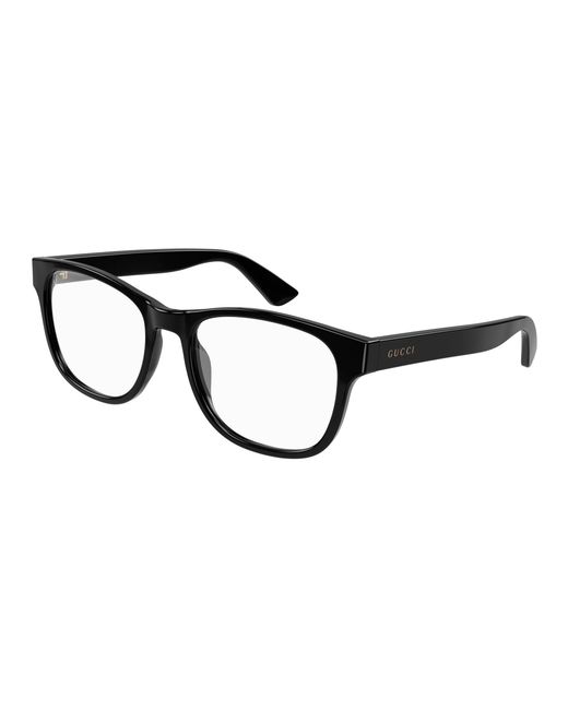 Gucci Black Gg1344O 001 Optical Frames Plastic Squared for men