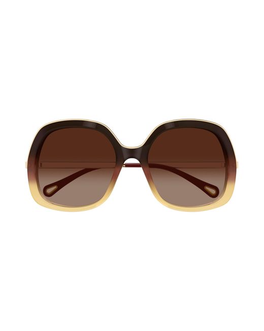Chloé Black Ch0327S 006 Sunglasses Acetate Squared