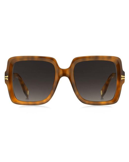 Marc Jacobs Black Mj 1034/S 05L/Ha Sunglasses Acetate Squared Normal Shaded