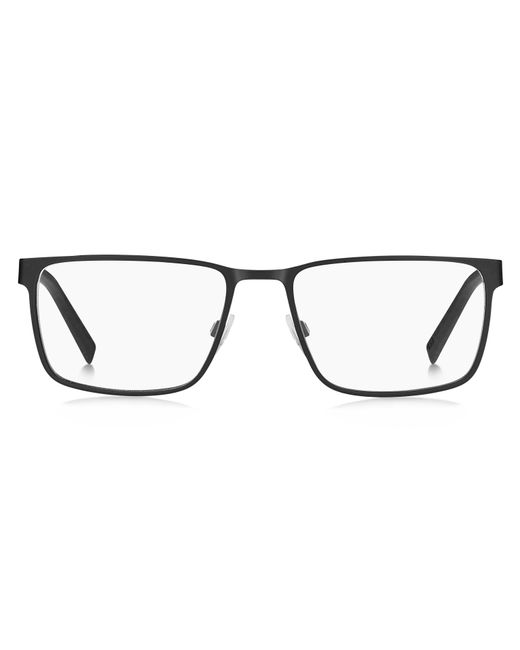 Tommy Hilfiger Black Th 2204 D51 Optical Frames Metal Squared Normal for men
