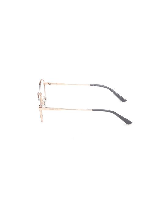 Guess Black Gu50272 020 Optical Frames Metal Squared Normal