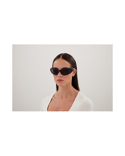 Balenciaga Black Bb0384Sa 001 Sunglasses Acetate Cat Eye