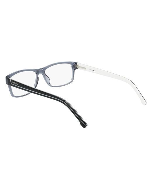 Lacoste Black L2707 035 Optical Frames Injected Squared Normal Photochromatic for men