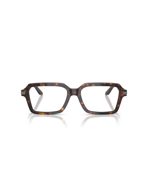 Dolce & Gabbana Black Dg3401 502 Optical Frames Acetate Transparent Squared Normal for men