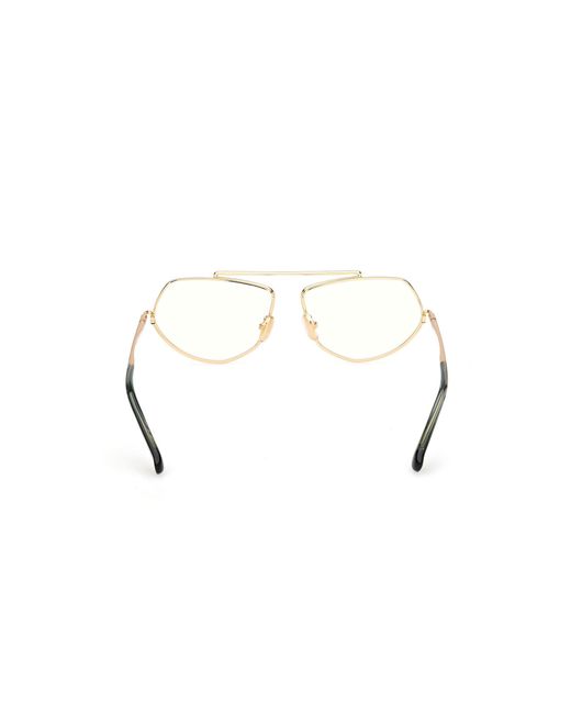 Max Mara Black Mm5202-B 032 Optical Frames Metal Round Normal