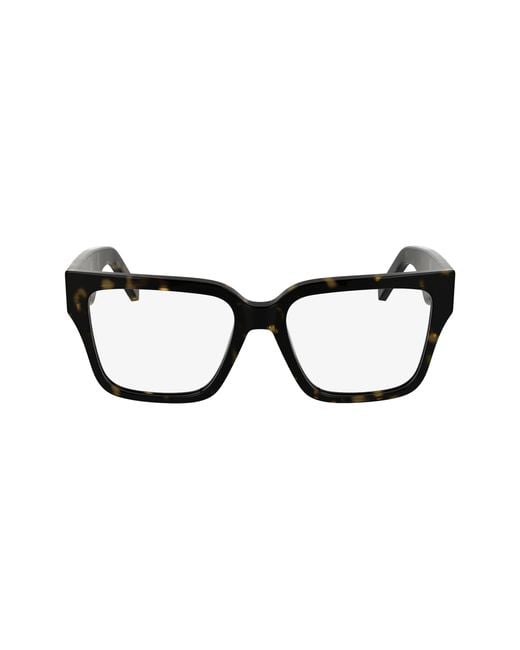 Karl Lagerfeld Black Kl6201 242 Optical Frames Acetate Squared Normal