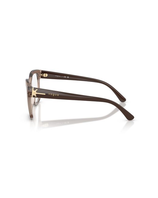 Vogue Eyewear Black Vo5691 2940 Optical Frames Nylon Transparent Squared Normal