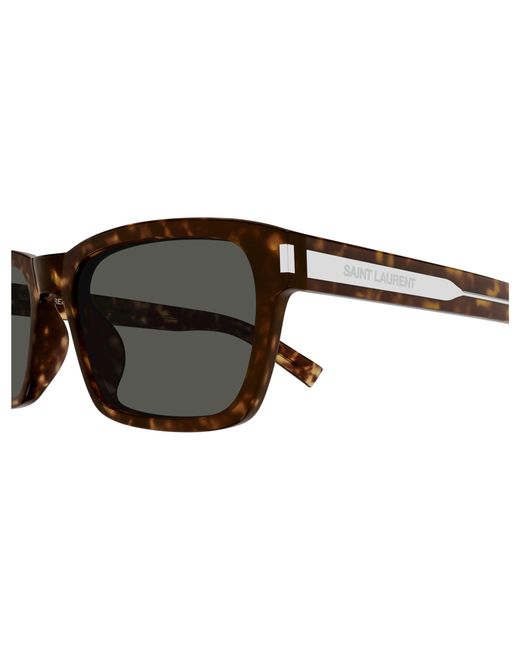 Saint Laurent Black Sl 662 004 Sunglasses Acetate Squared for men