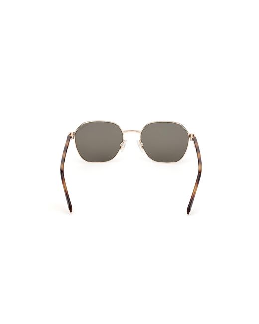 Guess Black Gu00116 32N Sunglasses Metal Round Normal for men