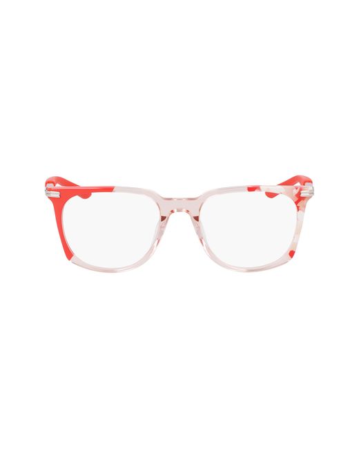 Nike Black 7310 681 Optical Frames Acetate Squared Normal