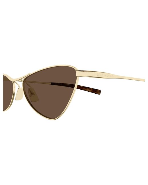 Saint Laurent Black Sl 830 004 Sunglasses Metal Cat Eye
