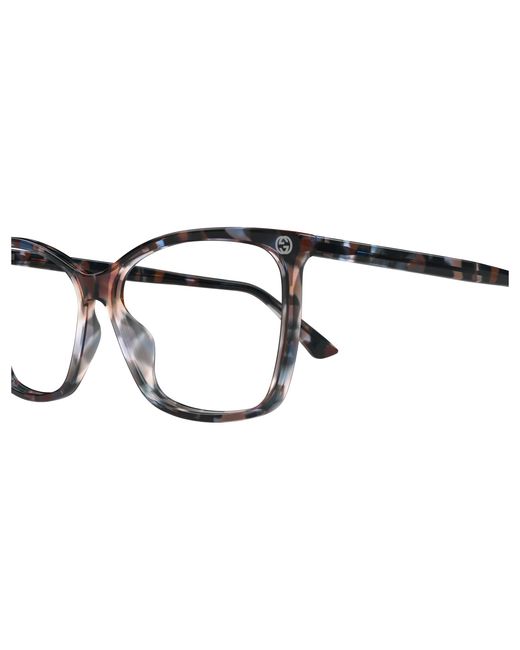 Gucci Black Gg0025O 013 Optical Frames Acetate Transparent Cat Eye