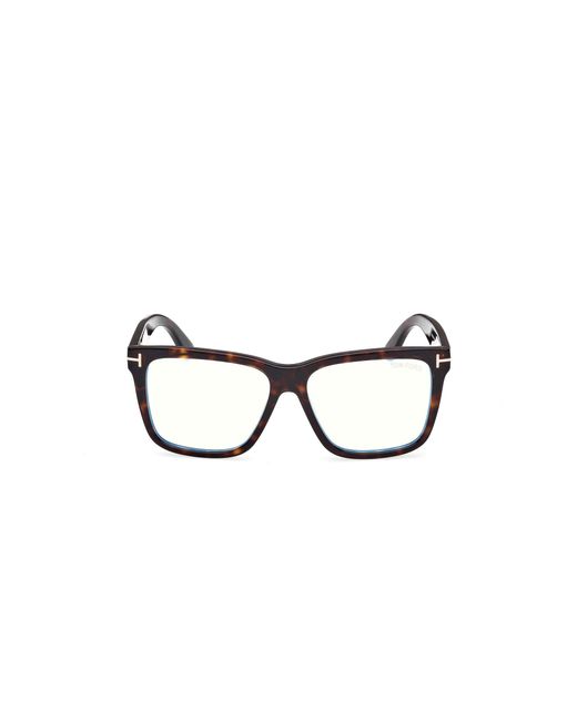Tom Ford Black Ft6069-B 052 Optical Frames Acetate Squared Normal