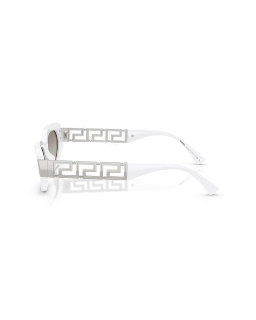 Versace Black Ve4501 314/6V Sunglasses Acetate Cat Eye Normal Nuanced