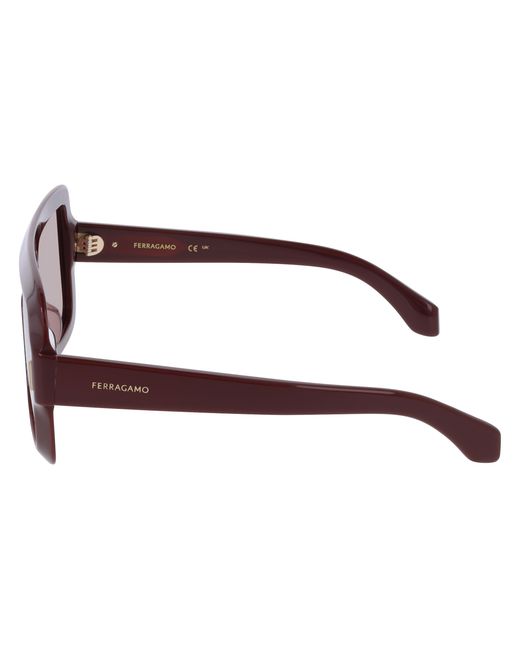 Ferragamo Black Sf2061Se Mask Sunglasses