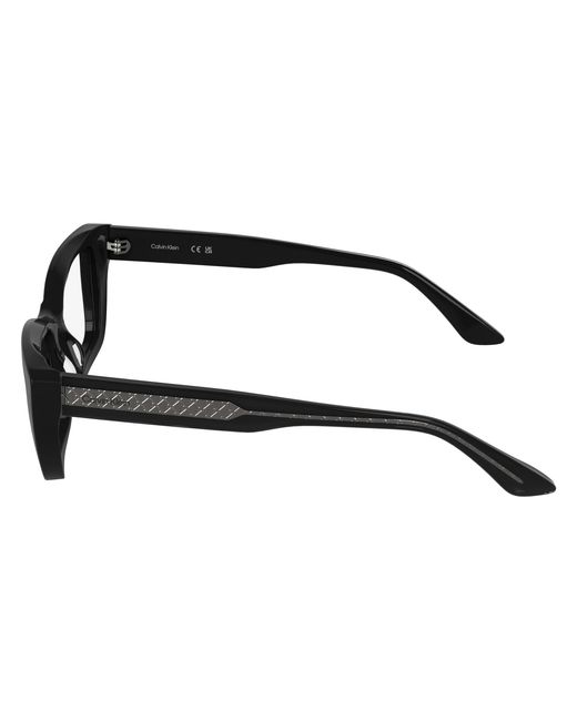 Calvin Klein Black Ck25549 001 Optical Frames Acetate Cat Eye Normal