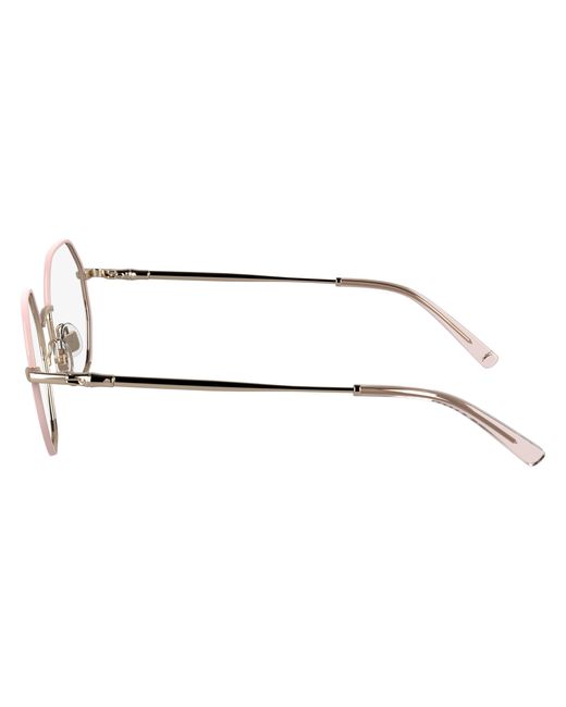 Longchamp Black Lo2166 727 Optical Frames Metal Squared Normal