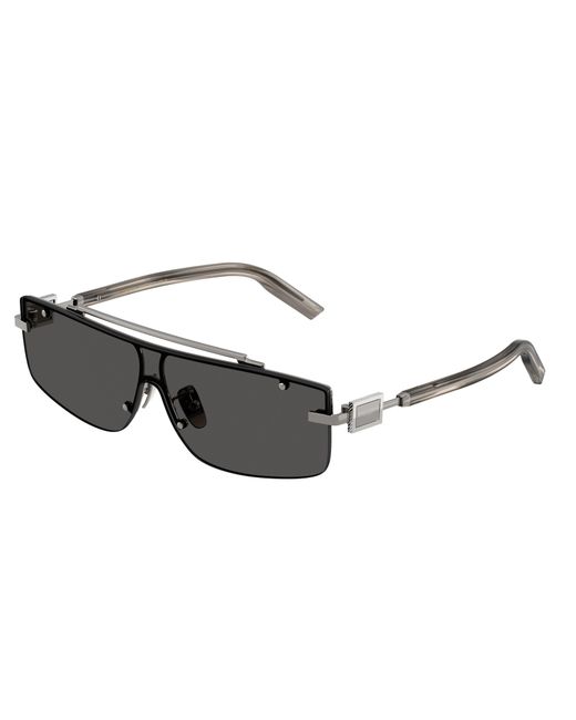 Dolce & Gabbana Black Dg2335 04/87 Sunglasses Metal Squared Normal for men
