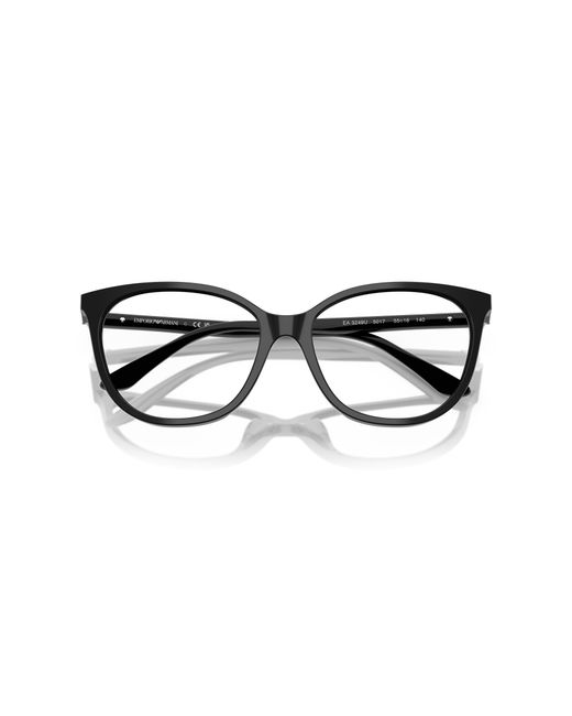Emporio Armani Black Ea3249U 5017 Optical Frames Acetate Cat Eye Normal