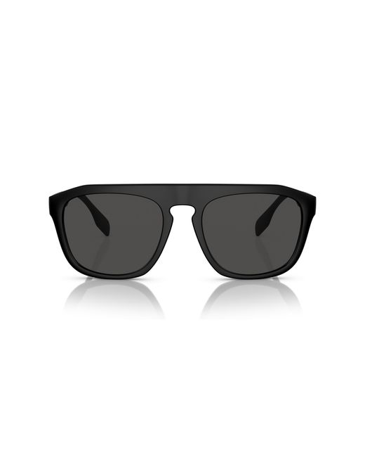 Burberry Black Be4396U Wren 346487 Sunglasses Injected Squared Normal for men
