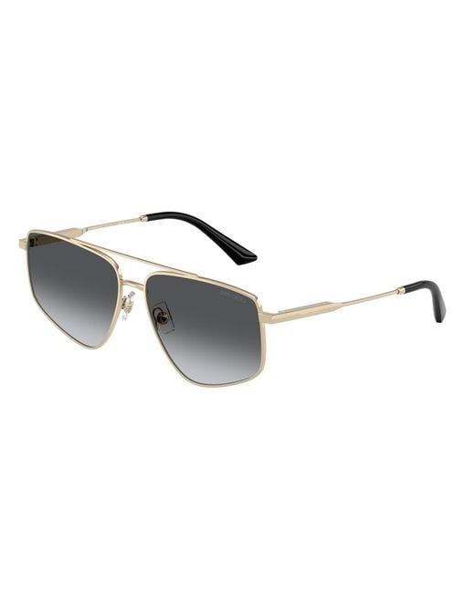 Jimmy Choo Black Jc4011 3006T3 Sunglasses Steel Pilot Polarized Shaded