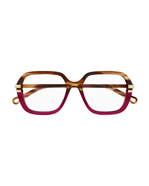 Chloé Black Ch0205O 004 Optical Frames Acetate Squared