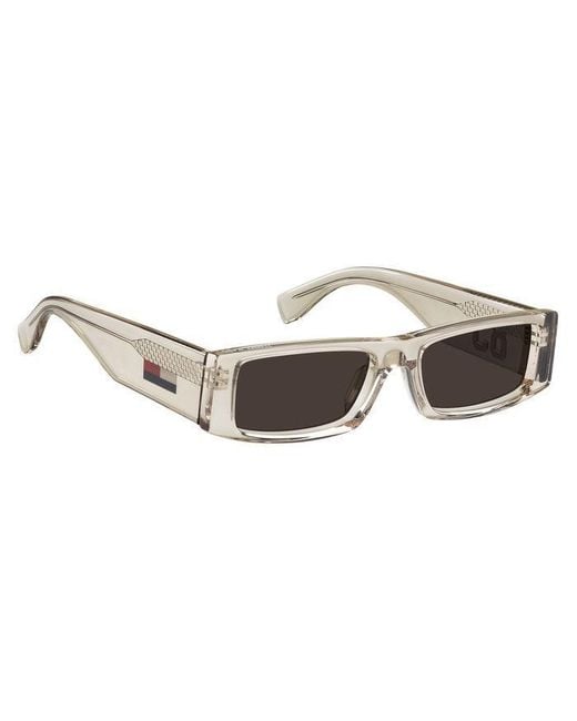 Tommy Hilfiger Black Tj 0092/S 10A/70 Sunglasses Bio-Cecid Squared
