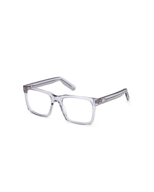 Adidas Black Or5124 020 Optical Frames Acetate Squared Normal for men
