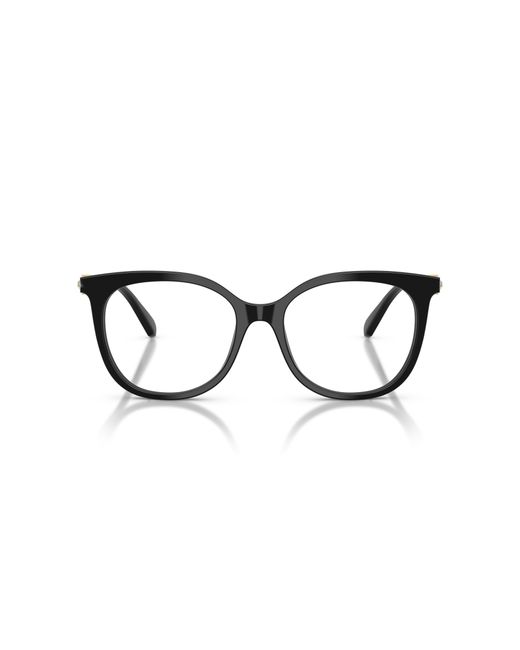 Swarovski Black Sk2055 1001 Optical Frames Acetate Pantos Normal