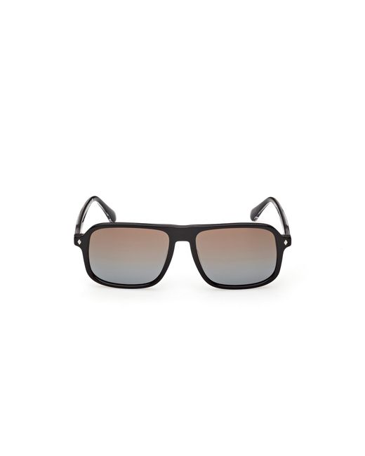 Web Black We0396 05F Sunglasses Acetate Squared Normal for men