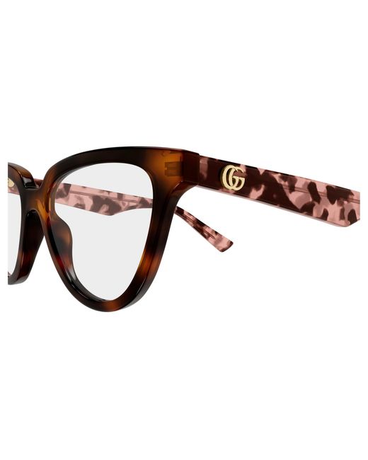 Gucci Black Gg2179O 004 Optical Frames Acetate Transparent Cat Eye