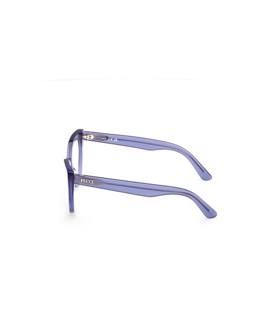 Emilio Pucci Black Ep5266 090 Optical Frames Acetate Cat Eye Normal