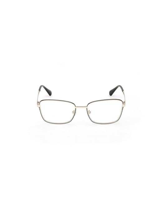 MAX&Co. Black Mo5197 32A Optical Frames Metal Squared Normal