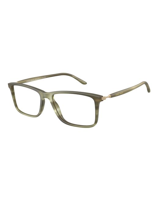 Giorgio Armani Black Ar7261 6168 Optical Frames Acetate Transparent Squared Normal for men