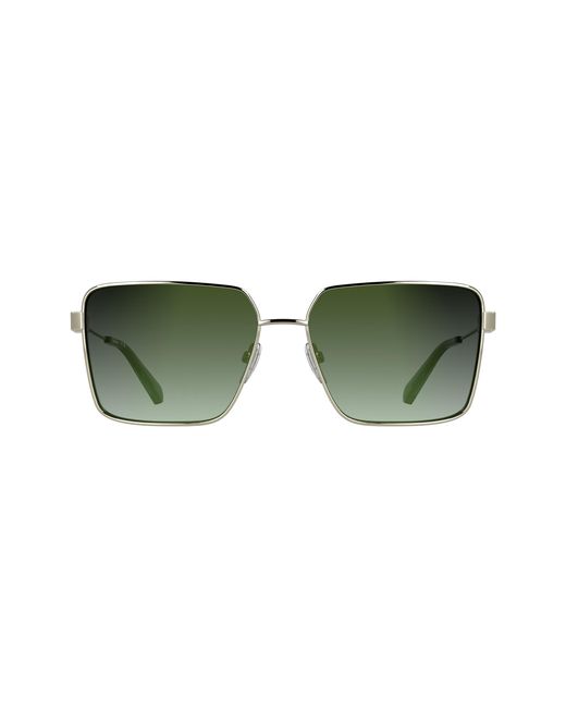 Calvin Klein Black Ckj26201S 718 Sunglasses Metal Squared Normal