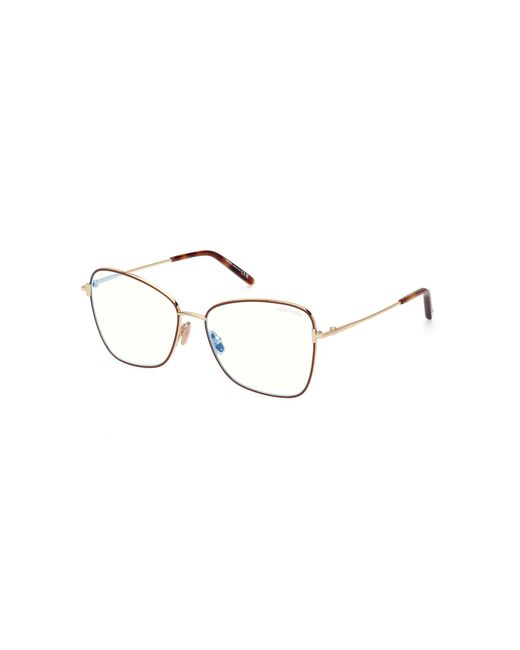 Tom Ford Black Ft5906-B 046 Optical Frames Metal Butterfly Normal