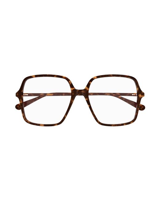 Gucci Black Gg1003O 002 Optical Frames Acetate Transparent Squared