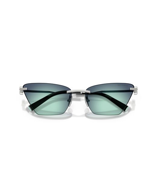 Tiffany & Co Black Tf3120 60019S Sunglasses Metal Butterfly Normal Nuanced