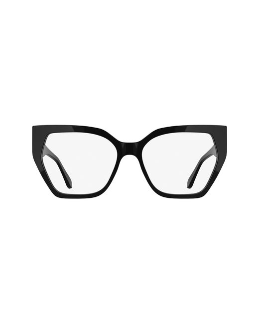 Karl Lagerfeld Black Kl6214 001 Optical Frames Acetate Squared Normal