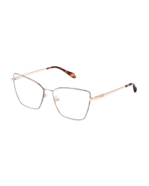 Just Cavalli Black Vjc133 8Mzy Optical Frames Metal Squared