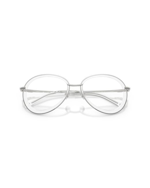 DIESEL Black Dl5007 1001 Optical Frames Metal Round Normal